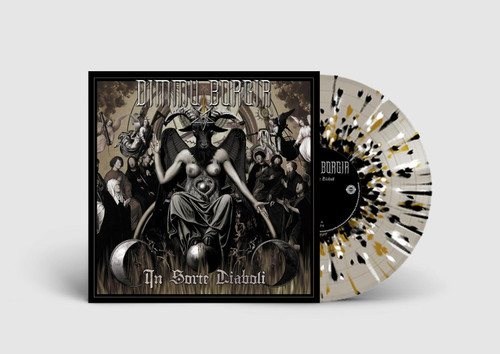 Dimmu Borgir 'In Sorte Diaboli' 2LP Clear Black Gold White Splatter Vinyl