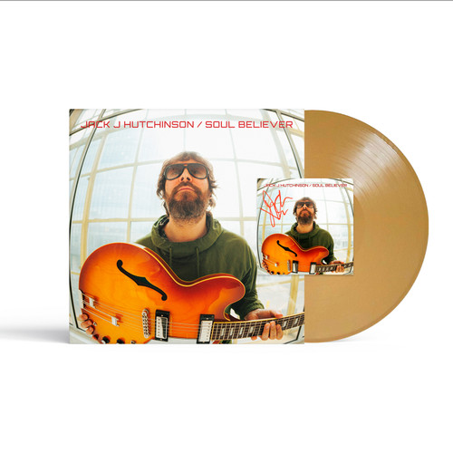 Jack J Hutchinson 'Soul Believer' Gold Vinyl with EXCLUSIVE HAND SIGNED ART CARD