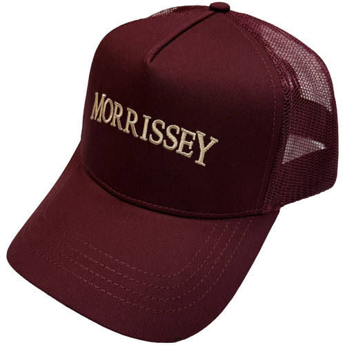 Morrissey 'Arched Logo' (Maroon Red) Trucker Cap