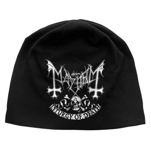 Mayhem 'Skull Omega JD Print' (Black) Beanie Hat