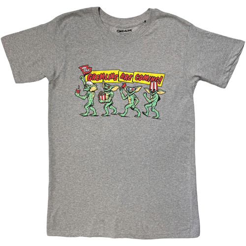 Gremlins 'Are Coming' (Grey) T-Shirt