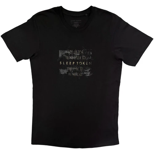 Sleep Token 'Even In Arcadia Squares' (Black) T-Shirt