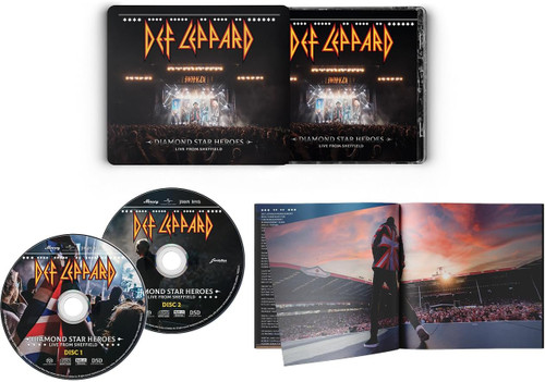 PRE-ORDER - Def Leppard 'Diamond Star Heroes Live From Sheffield' SACD Double Hybrid - RELEASE DATE 25th September 2026