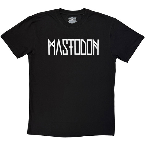 Mastodon 'Logo Mono' (Black) T-Shirt