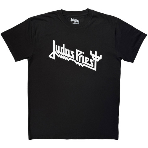 Judas Priest 'Logo Mono' (Black) T-Shirt