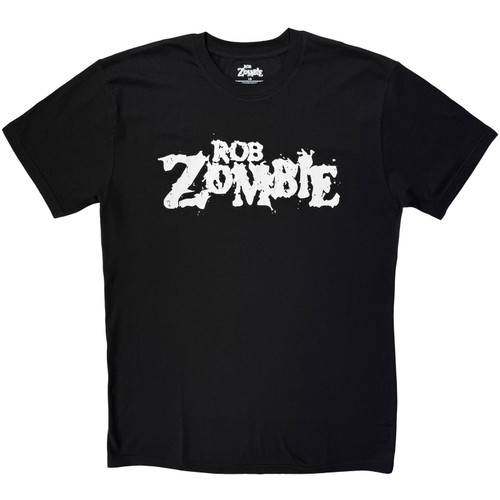 Rob Zombie 'Logo Mono' (Black) T-Shirt