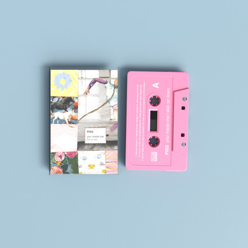 PRE-ORDER - PISS 'you made me / skin on linen' Cassette - RELEASE DATE 30th October 2026