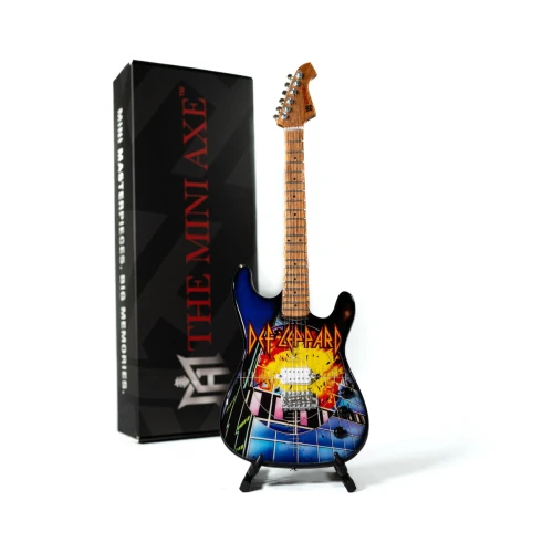 Def Leppard 'Pyromania' Mini Guitar