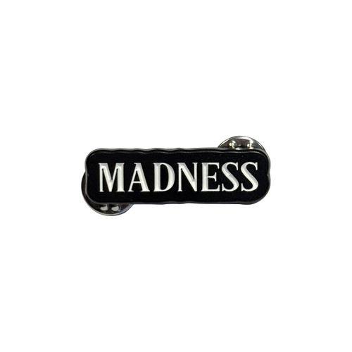 Madness 'Text Logo' Pin Badge