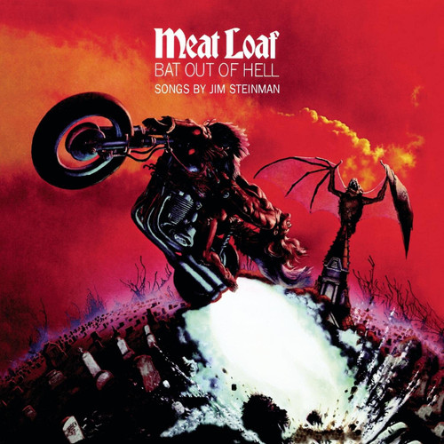 Meat Loaf 'Bat Out of Hell' LP Clear Vinyl