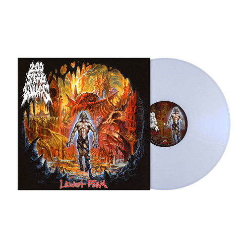 PRE-ORDER - 200 Stab Wounds 'Lowest Form' LP Iridescent White Blue Vinyl - RELEASE DATE 19th February 2027