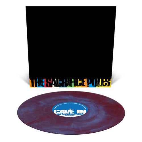 Cave In 'The Sacrifice Poles' LP Red & Sky Blue Galaxy Merge Vinyl