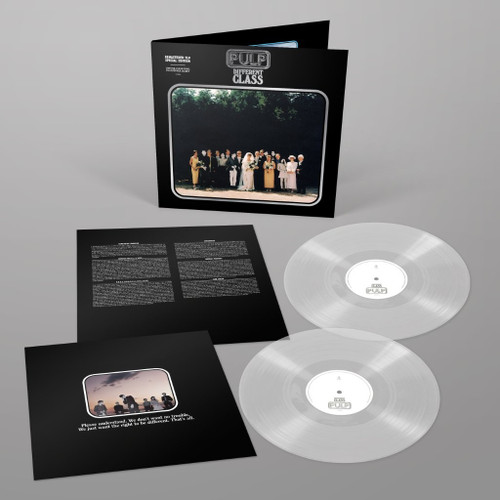 Pulp 'Different Class' 2LP (National Album Day) Ultra Clear Vinyl