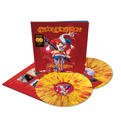 PRE-ORDER - Bruce Dickinson 'Accident of Birth' (2026 Remix) (National Album Day) 2LP Yellow Red Splatter Vinyl - RELEASE DATE 17th October 2026