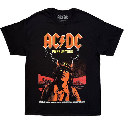 AC/DC 'Brisbane' (Black) T-Shirt