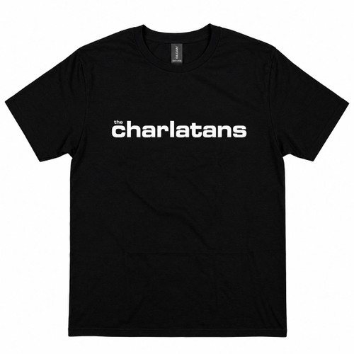 The Charlatans 'Classic Logo' (Black) T-Shirt