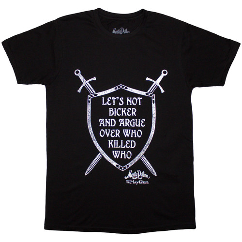 Monty Python 'Shield' (Black) T-Shirt