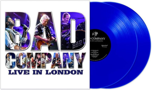 PRE-ORDER - Bad Company 'Live In London' (National Album Day) 2LP Blue Vinyl - RELEASE DATE 17th October 2026