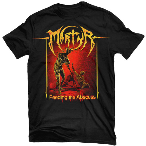 Martyr 'Feeding The Abscess' (Black) T-Shirt - US Import