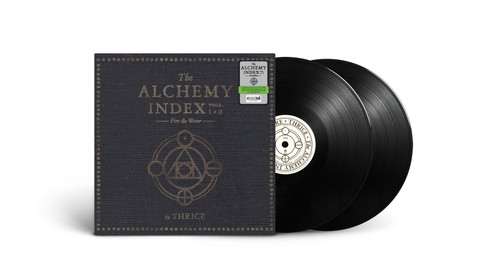 PRE-ORDER - Thrice 'The Alchemy Index Vols. I & II: Fire & Water' 2LP Eco Black Vinyl - RELEASE DATE 20th November 2026