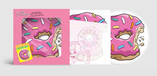 The Simpsons  10" Donut Picture Disc Vinyl