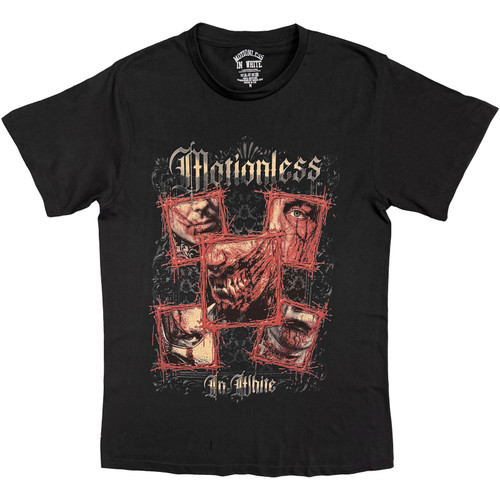 Motionless In White 'Torn In Time' (Black) T-Shirt