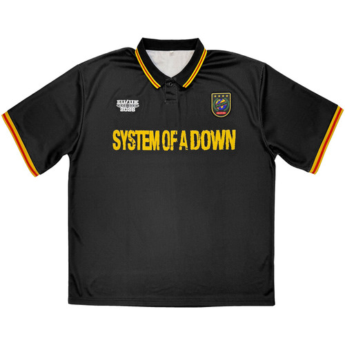 System of a Down 'Milan Event Tour '26' (Black) Sports Jersey