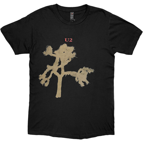 U2 'Joshua Tree European Tour '87' (Black) T-Shirt