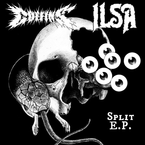 Coffins / Ilsa 'Split' EP Black Vinyl