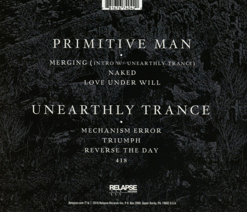 Primitive Man / Unearthly Trance 'Split' CD