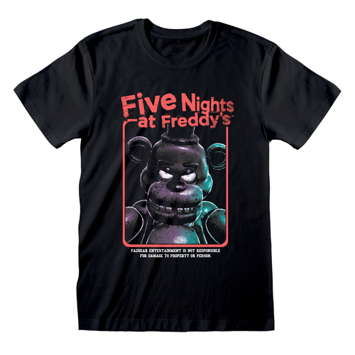 Five Nights At Freddy's 'VHS' (Black) Kids T-Shirt
