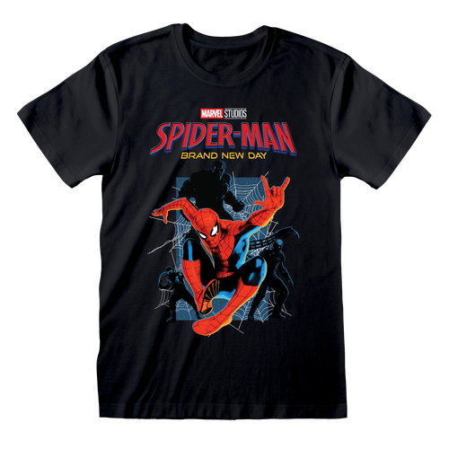 Spider-Man 'Web Photo' (Black) T-Shirt