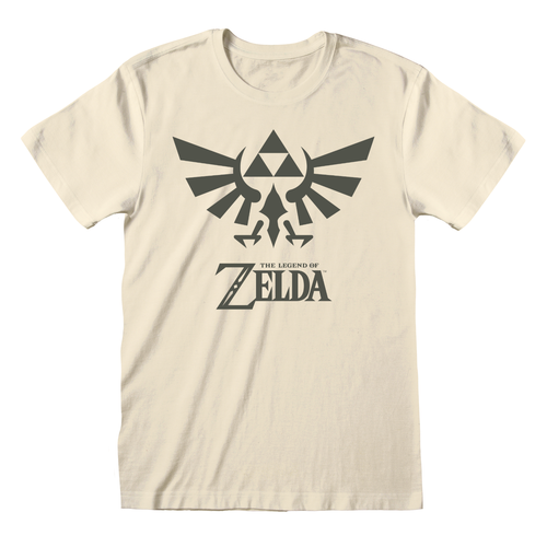 Zelda 'Hyrule Logo' (Ecru) T-Shirt