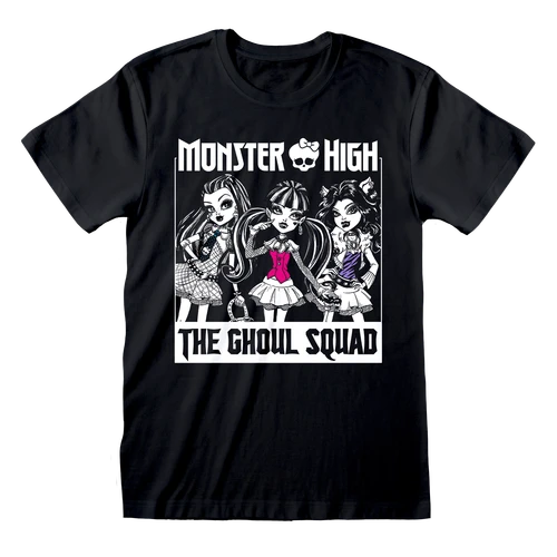 Monster High 'GHOUL SQUAD' (Black) T-Shirt