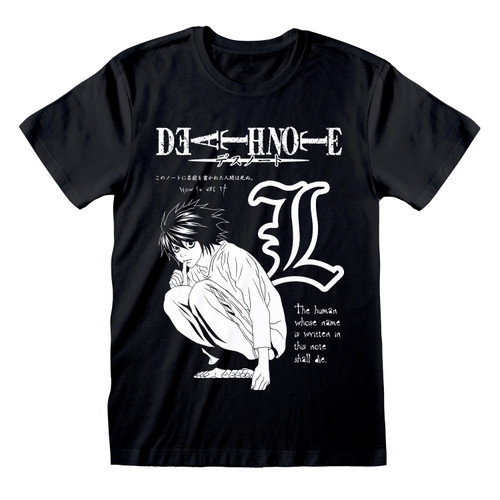 Death Note 'Mono Drawing' (Black) T-Shirt