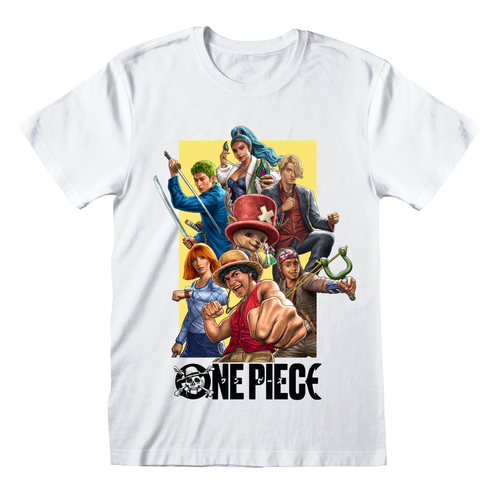 One Piece 'Full Cast' (White) T-Shirt
