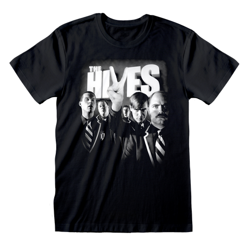 The Hives 'Group Pose' (Black) T-Shirt
