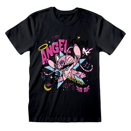 Lilo & Stitch 'Angel' (Black) T-Shirt