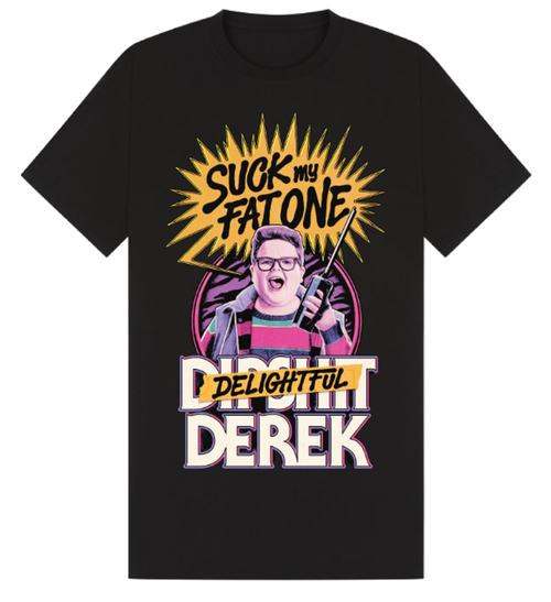 Stranger Things 'Delightful' (Black) T-Shirt