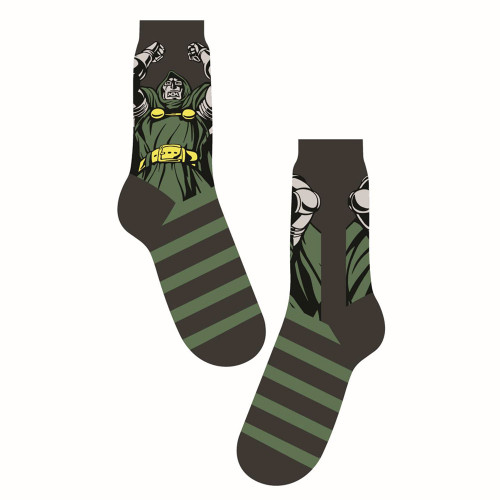 Marvel Doctor Doom 'Doctor Doom' (Black) Socks (One Size = UK 7-11)