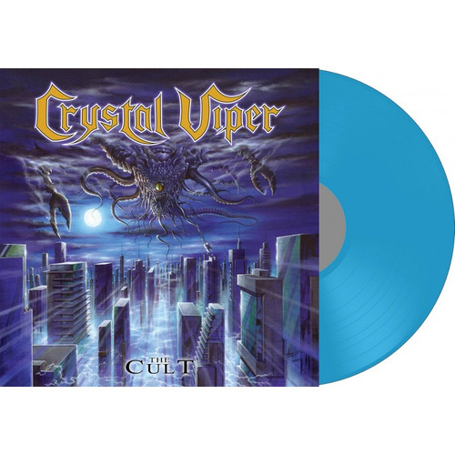 Crystal Viper 'The Cult' LP Transparent Blue Vinyl
