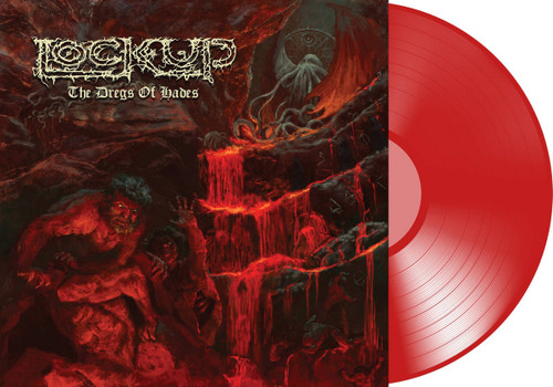 Lock Up 'The Dregs of Hades' LP Red Vinyl