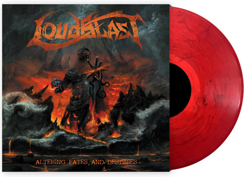 Loudblast 'Altering Fates And Destinies' LP Red Marbled Vinyl