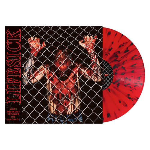PRE-ORDER - Lifesick 'When Brutality Becomes the Language' LP Red Black Splatter Vinyl - RELEASE DATE 22nd January 2027