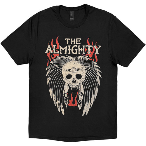 The Almighty 'Flames' (Black) T-Shirt