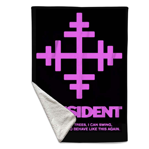 PRESIDENT 'Lyric Key' Sherpa Fleece Blanket