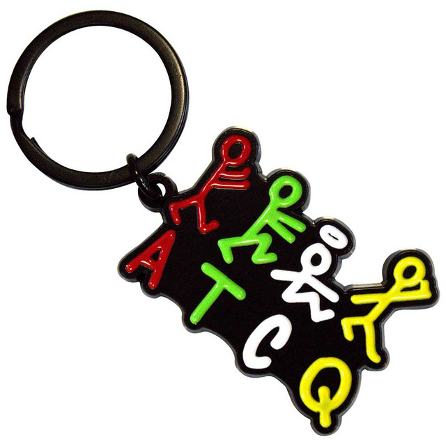 A Tribe Called Quest 'Stick Figures Logo' Keyring Eyesore Merch