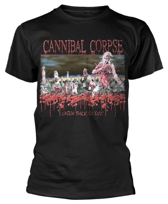 Cannibal Corpse 'Eaten Back To Life' (Black) T-Shirt