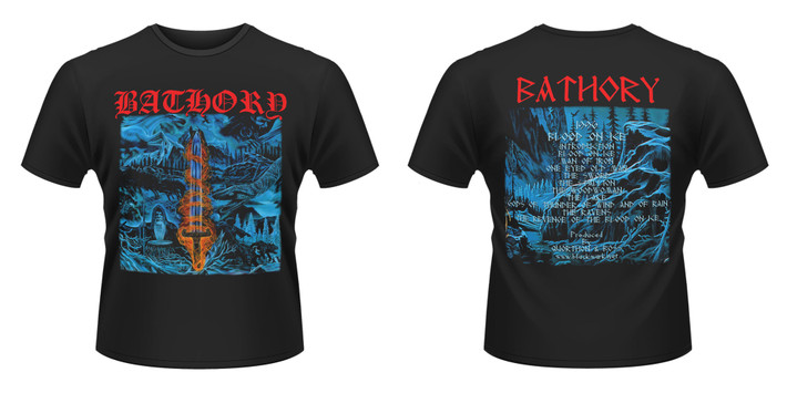 Bathory 'Blood On Ice' T-Shirt
