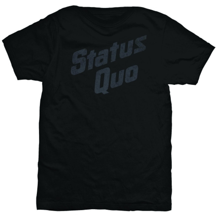 Status Quo 'Vintage Retail Logo' T-Shirt